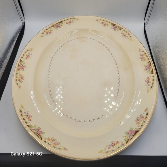 Vtg Paden City Pottery Ceramic Serving Platter - Picture 1 of 5